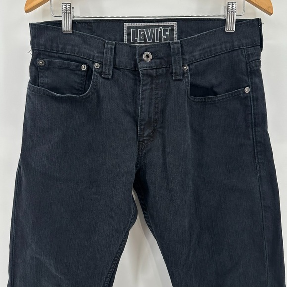 Levi's Other - Levi's 511 Skinny Jeans Mens 33x30 Black Stretch Denim Mid Rise 5 Pockets Street